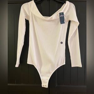 Woman’s Hollister Long Sleeve Off Shoulder Body Suit
